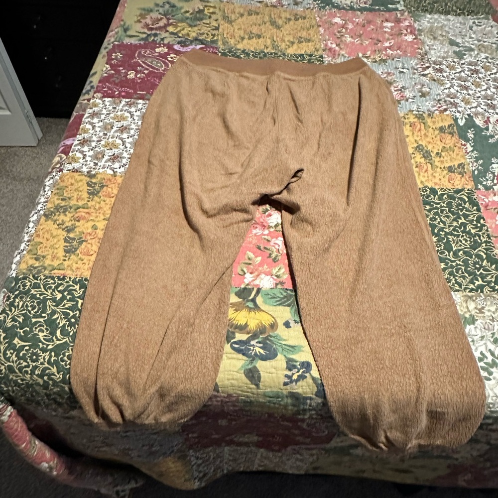Aerie Sherpa lounge pants. Size XXL. - Picture 5 of 6